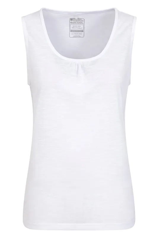 'Agra' Quick Dry Breathable Lightweight UPF 50+ Protection Slub Vest - Mountain Warehouse
