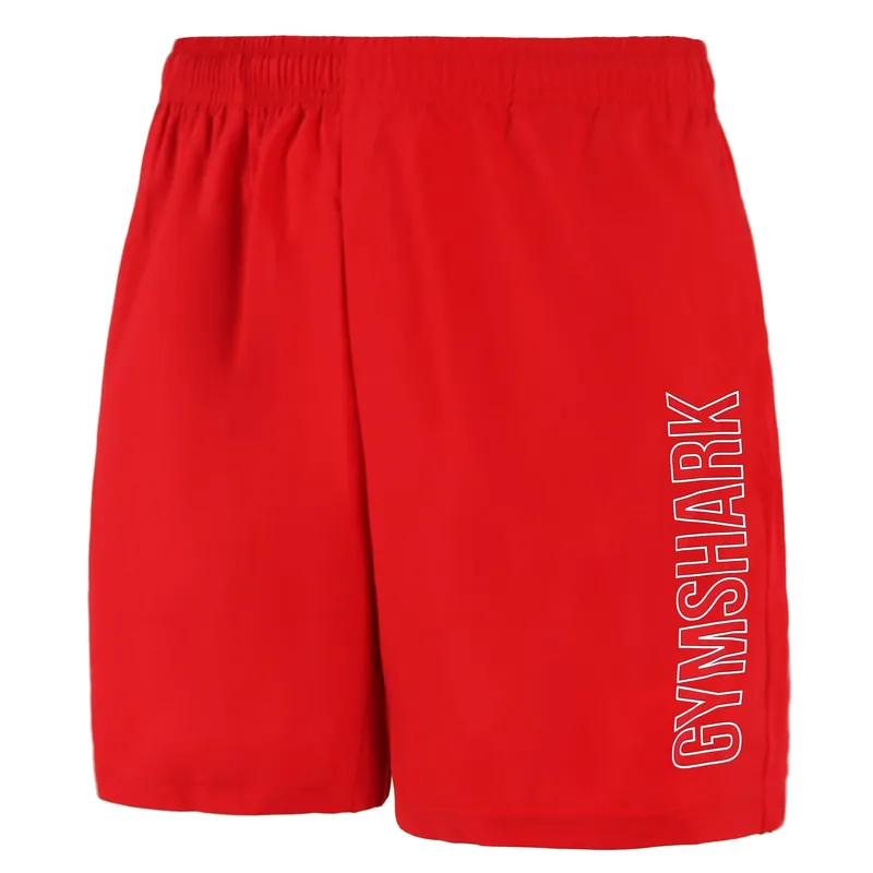 Arrival 7inch Red Shorts - Gymshark