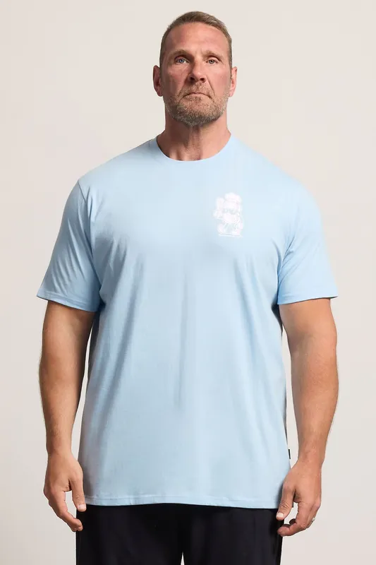 Extra Long Graphic T-Shirt