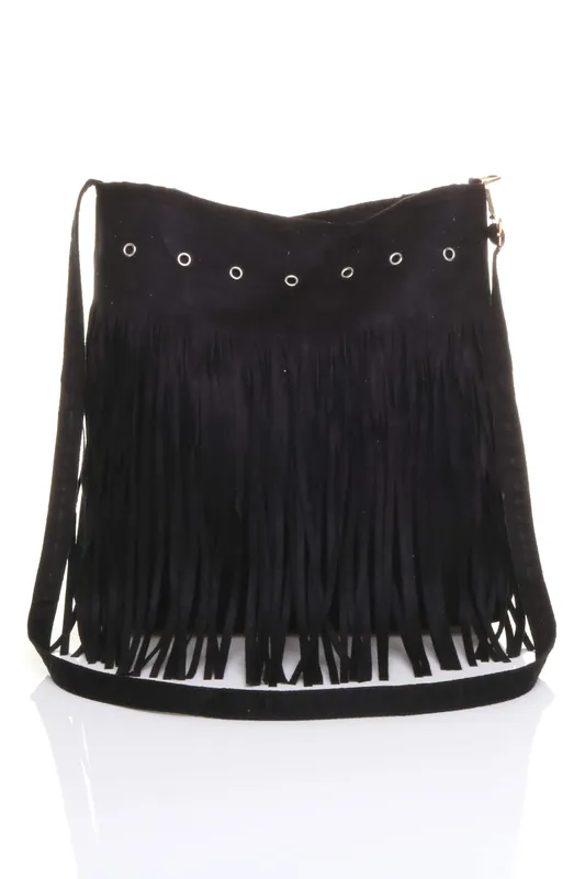Western Fringed Tote Shoulder Bag - AJVANI