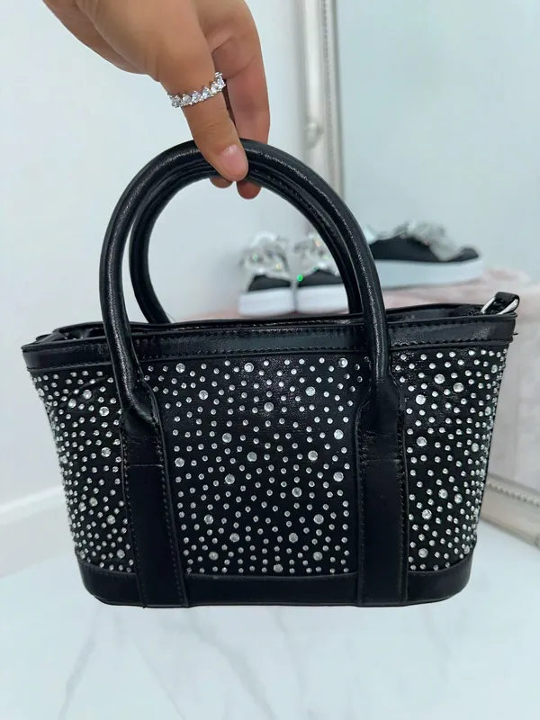 Crystal Mini Tote Handbag - Love Lemonade