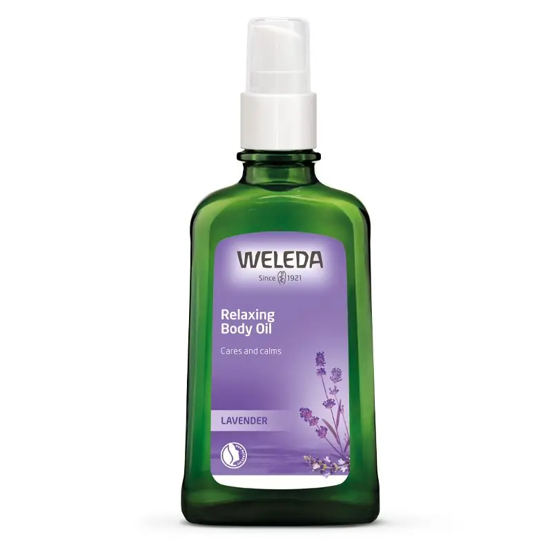 Lavender Relaxing Body Oil 100ml - Weleda