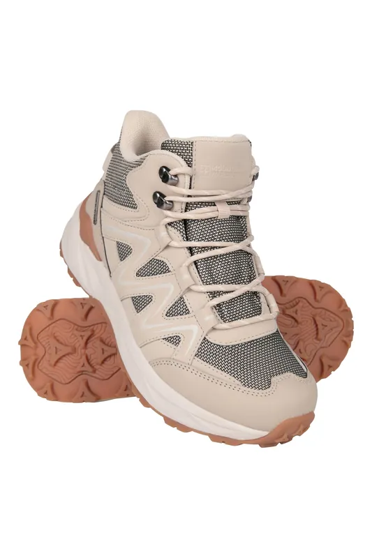 Trail Blazer' Cushioned High Traction Grip Waterproof Walking Boots - Mountain Warehouse