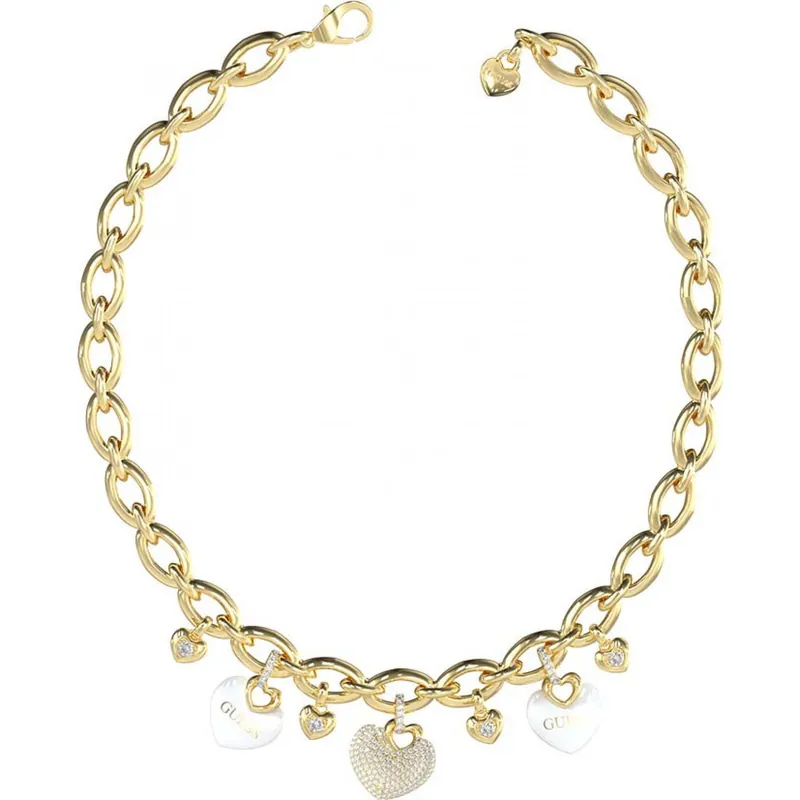 UBN05203YGWH Crazy In Love Necklace - Guess