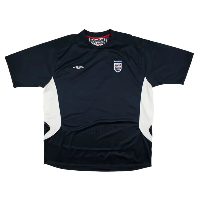 Preloved Mens 2004 06 Umbro Training Shirt XXL Good - England
