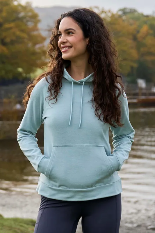 Strath' Soft Lightweight Hoodie Casual Adjustable Fleece Sweatshirt - Mountain Warehouse