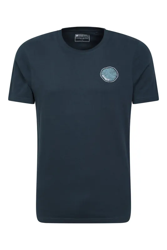 Keswick Tree Ring' Soft Lightweight Short Sleeve Top Cotton T-Shirt