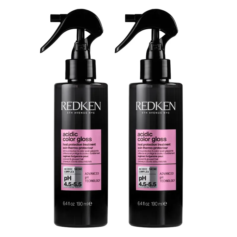 Acidic Color Gloss Heat Protection Treatment 190ml Double - Redken