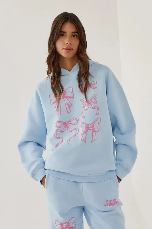 Printed Relaxed Fit Hoodie - Hiccup