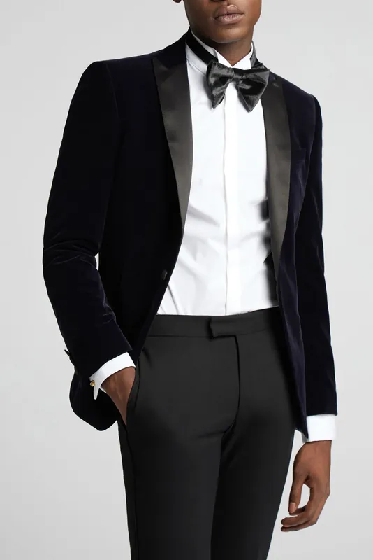 Slim Fit Velvet Dresswear Jacket - Antique Rogue