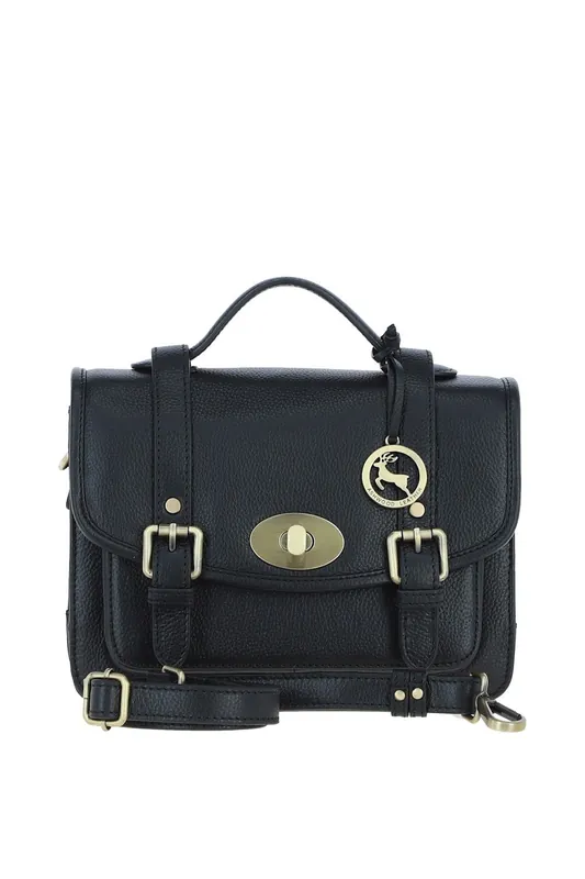 Stylish Real Leather Large Satchel Bag - Ashwood Leather