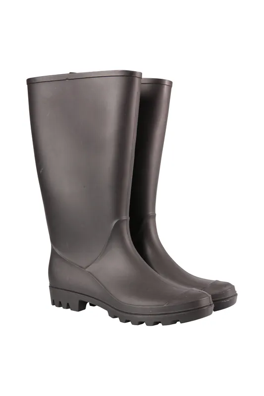 Splash' Waterproof EVA Cushioned Deep Lugs Wellington Boots - Mountain Warehouse
