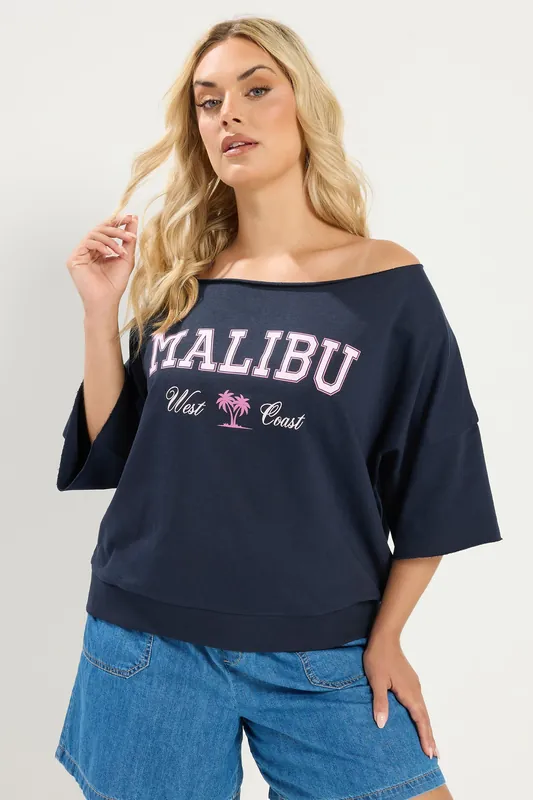Off Shoulder Sweatshirt - Yours