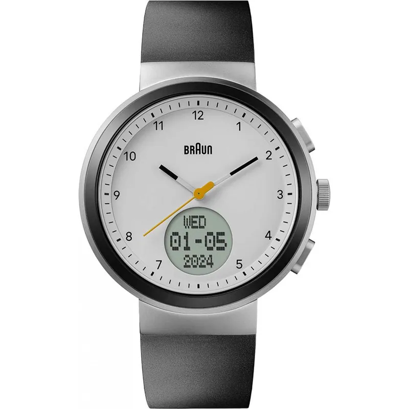 BN0299PWHBKG 45mm Quartz Watch - Braun