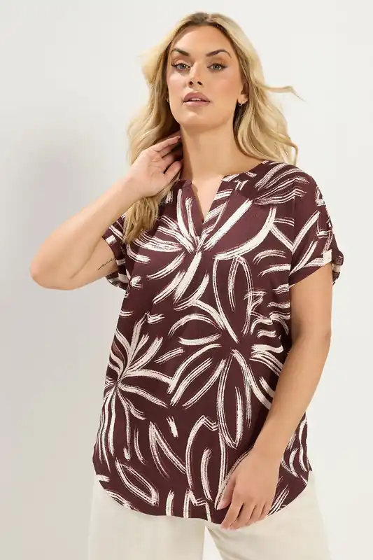 Abstract Print Blouse - Yours