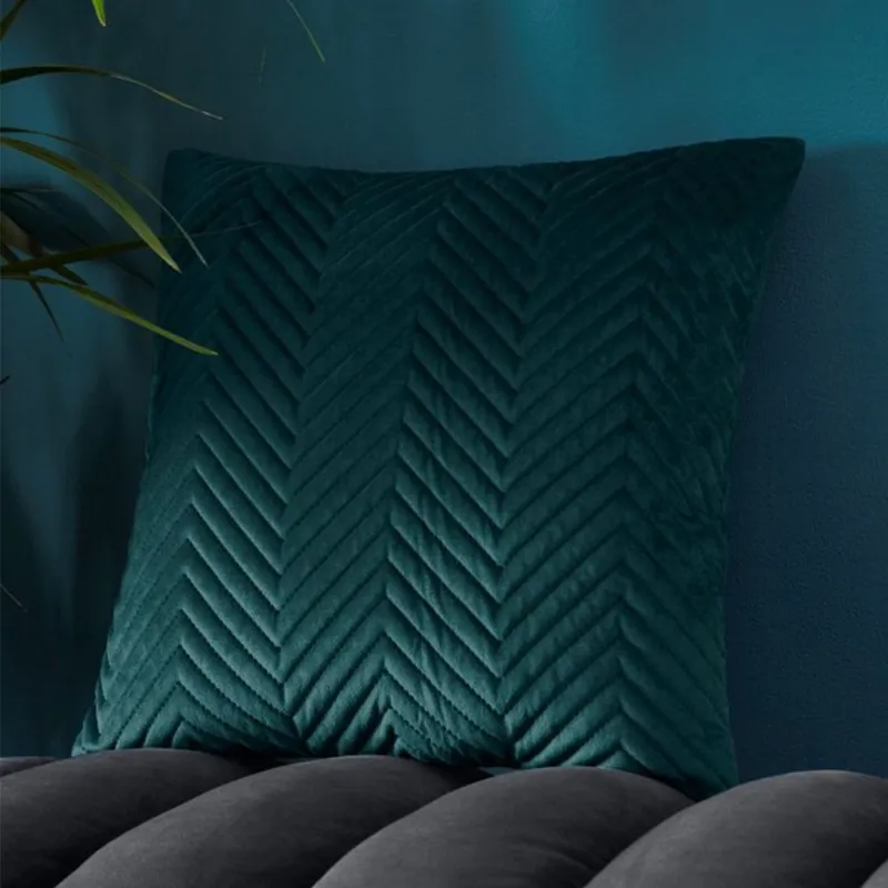 Pinsonic Velvet Filled Cushion 56 x 56cm - 22" x 22"