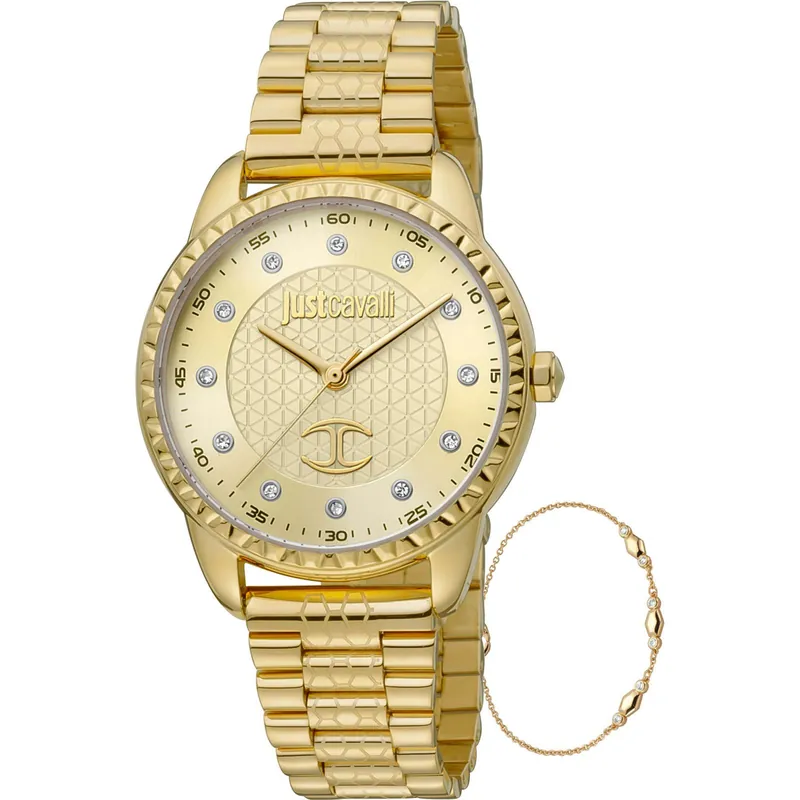 JC1L176M0055 34mm Quartz Watch - Just Cavalli