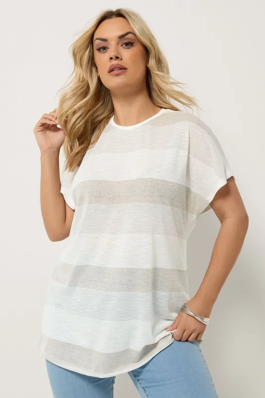 Shimmer Stripe Top - Yours