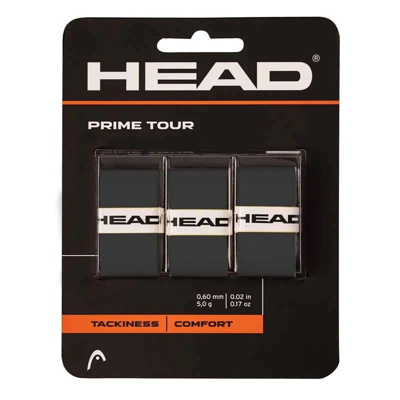 Prime Tour Racket Overgrip (Pack of 3) - Head