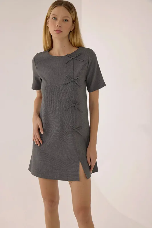 Mini Dress with Bow - Hiccup