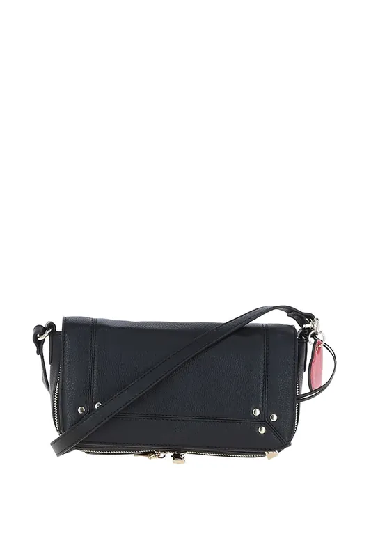 'Blossom' Flap Over Real Leather Shoulder Bag - Ashwood Leather