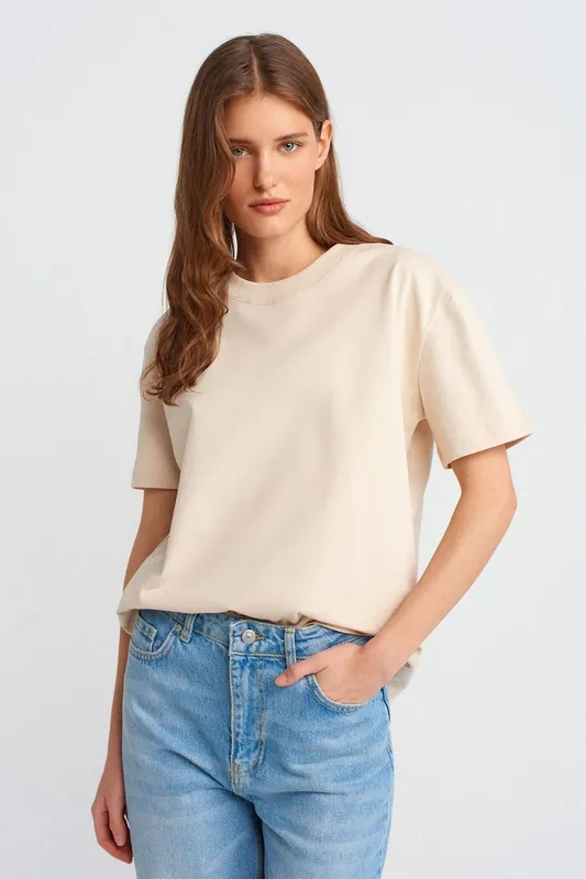 Women's Cotton Crew Neck T-Shirt