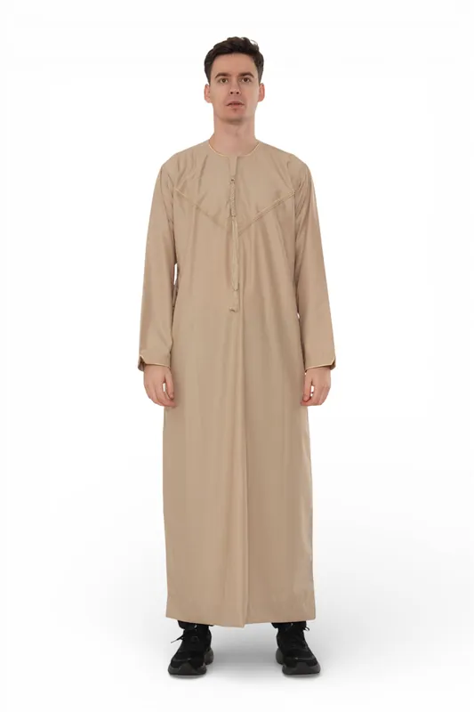 Ramadan Moroccan Jubba Robe Djellaba Eid Kaftan Thobe - TT-007