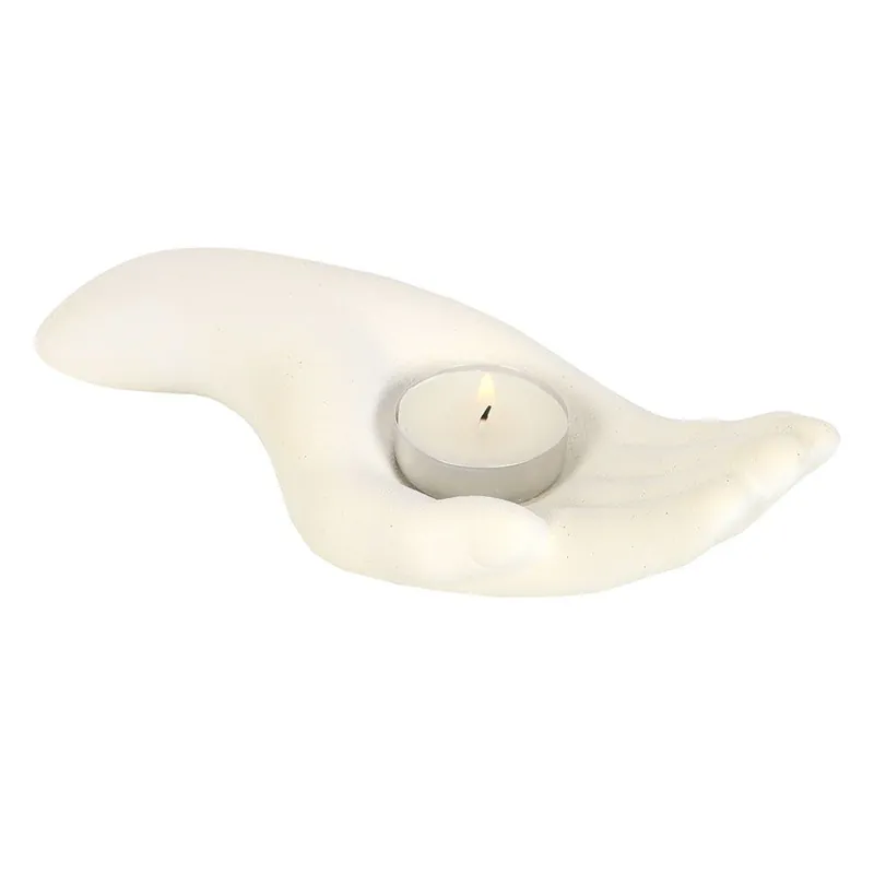 Open Hand Tealight Holder - Something Different