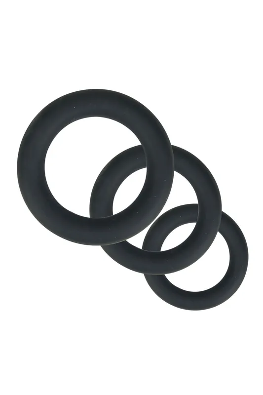 Thick Silicone Love Rings 3 Pack - Loving Joy