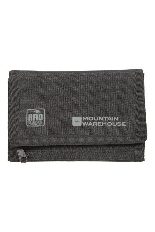 Durable Adjustable Elasticated Waist Strap RFID Security Wallet - Mountain Warehouse