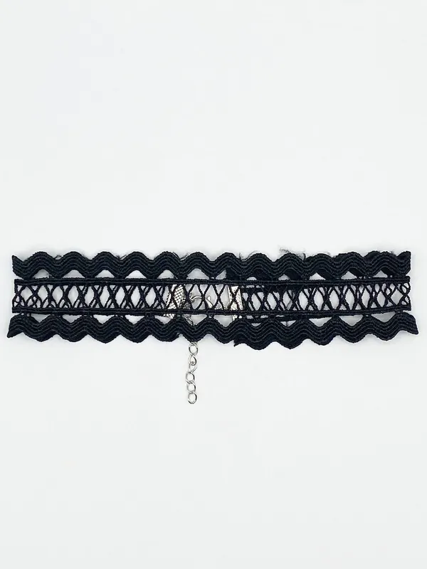 Corded Wave Edge Choker - SVNX