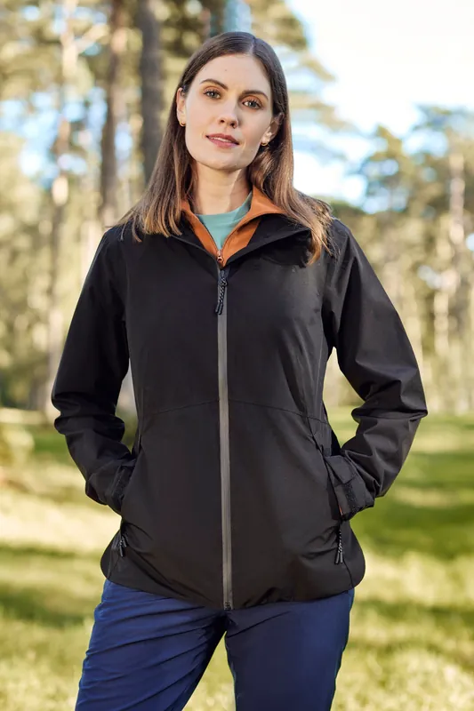 'Vancouver II' Lightweight Waterproof Casual Adjustable Hood Jacket - Mountain Warehouse