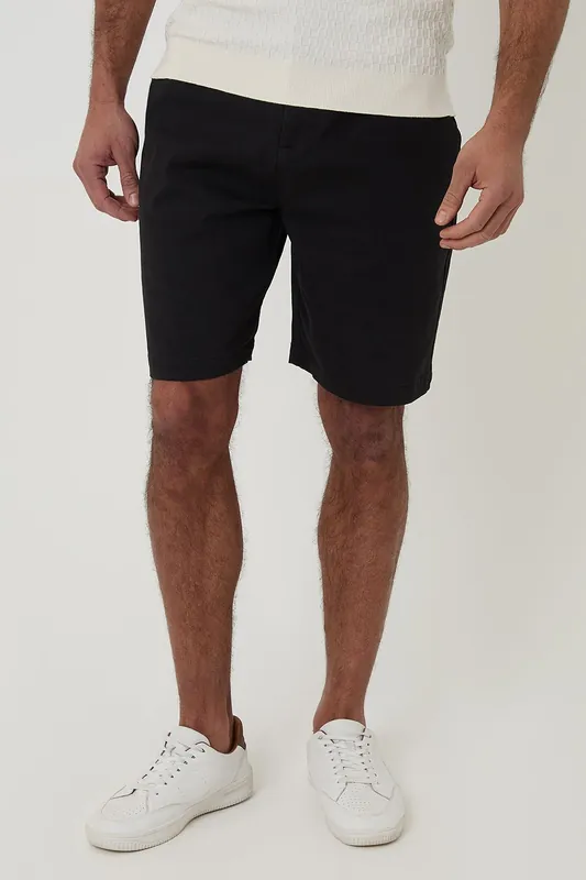 Cotton 3 Pocket Stretch Chino Shorts - Threadbare