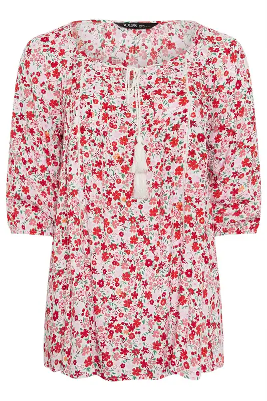 Ditsy Floral Blouse - Yours