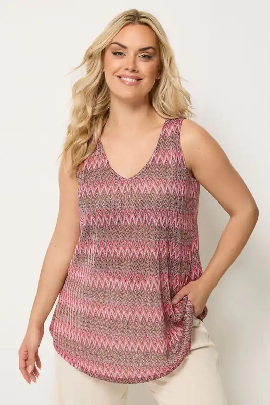 Zig Zag Vest Top - Yours