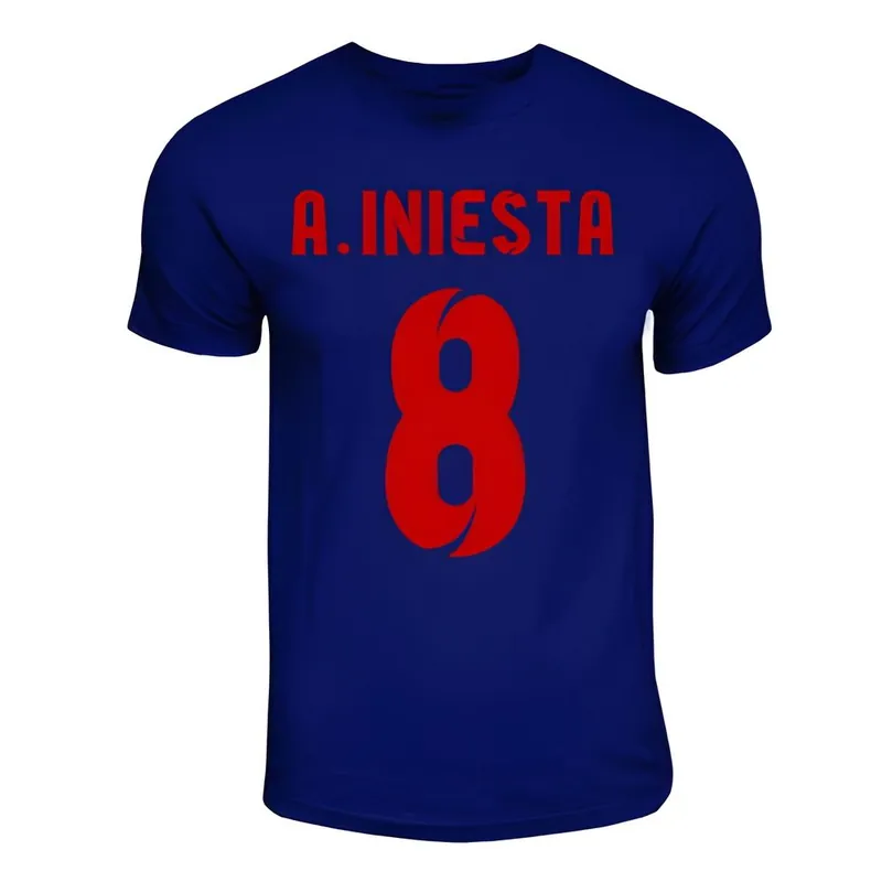 Mens Andres Iniesta Hero T-Shirt