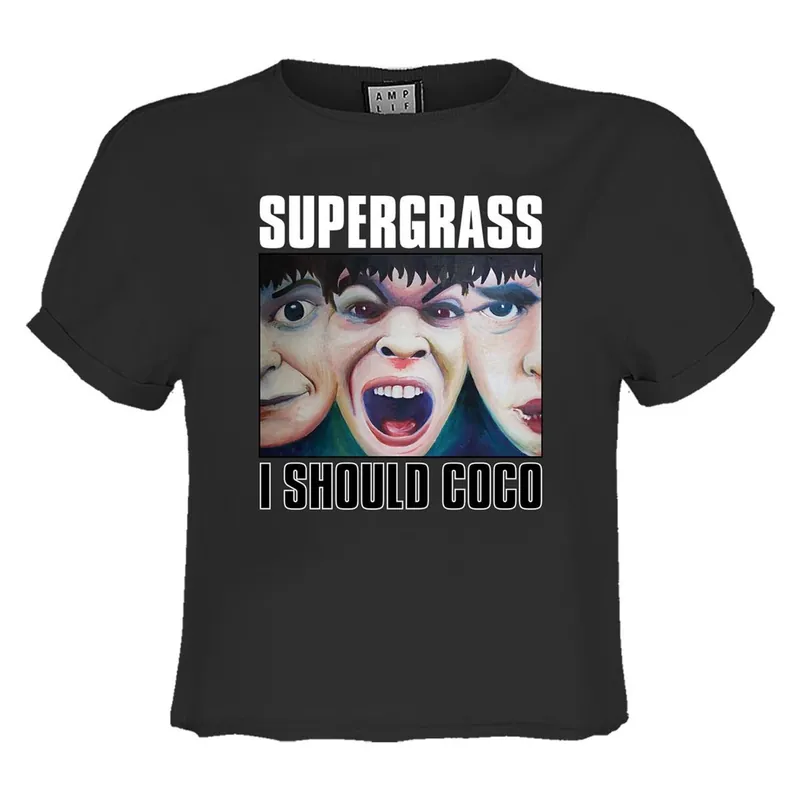 I Should Coco Supergrass Crop Top - Amplified