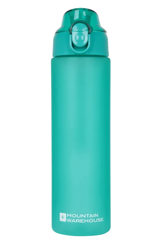 Water Bottle BPA Free Push Lid Everyday Exercise Gym Sports - Mountain Warehouse