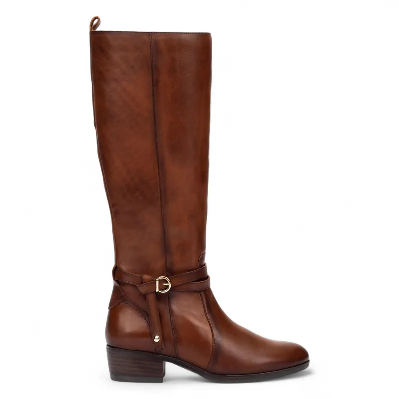 Pikolinos Knee High Tall Leather Boots - Daroca