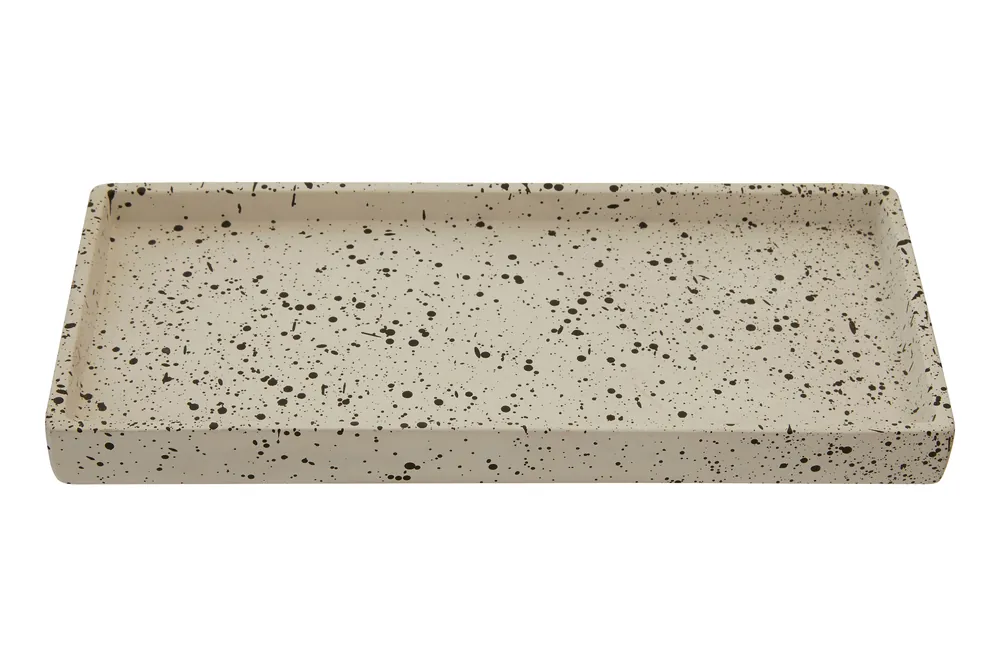 Gozo Concrete Tray, Textured Concrete - Orsina