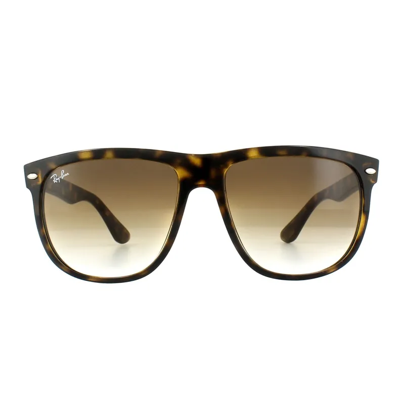 Rectangle Light Havana Brown Gradient 4147 Sunglasses - Ray-Ban