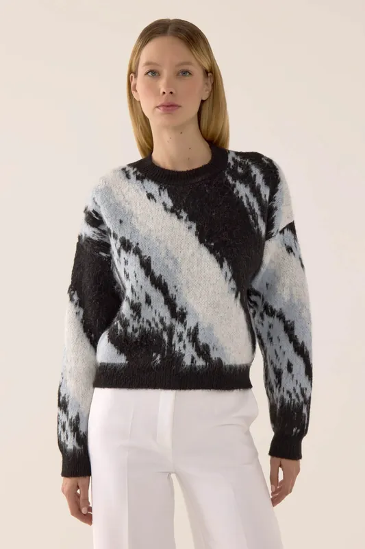 Abstract Pattern Sweater - Hiccup