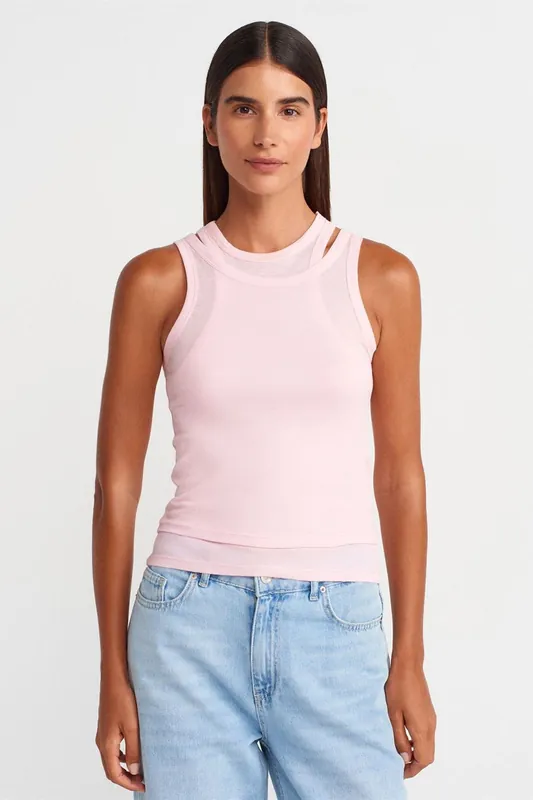 Cotton Ribbed Crop Cami - Dilvin
