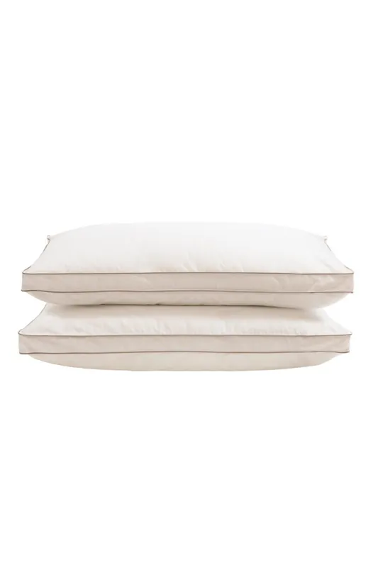 Soft As Down Microfibre Standard Pillow Pair - Medium Firm