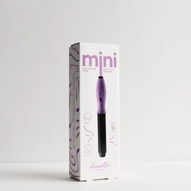 Mini Travel Hair Curling Wand - Danielle Creations