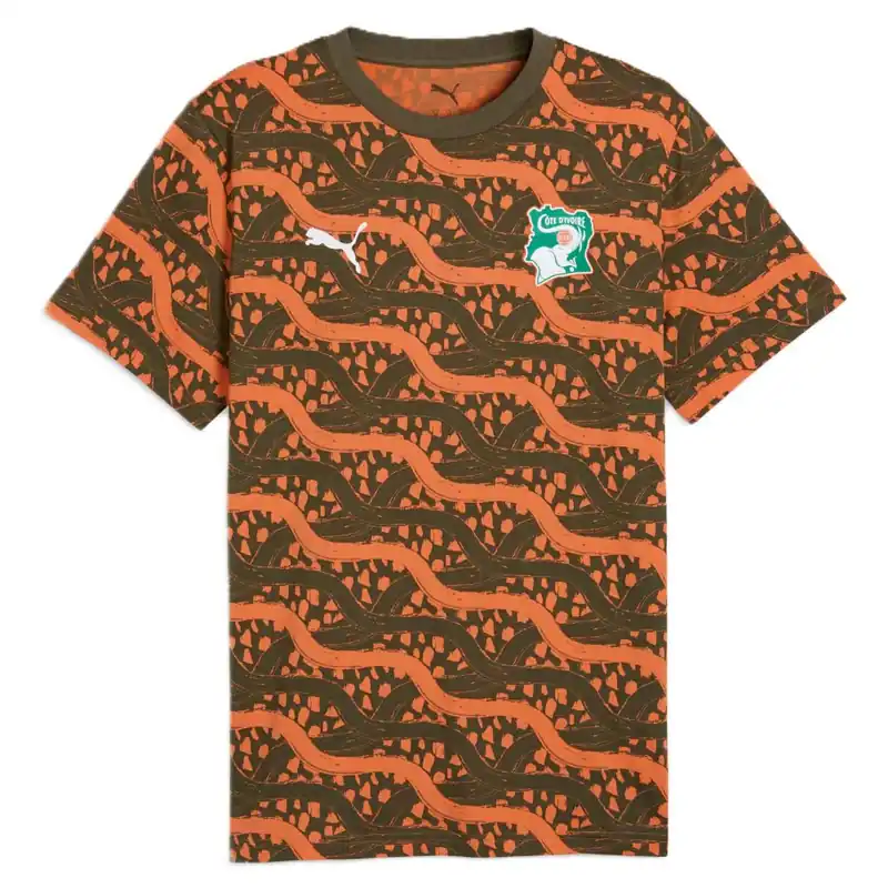 2026 2027 Mens FtblCulture Tee AOP - Ivory Coast
