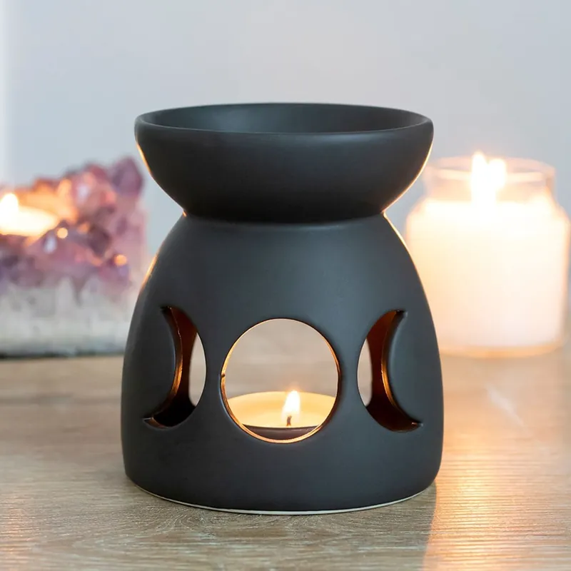 Triple Moon Oil Burner - Something Different