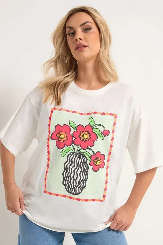 Embroidered Graphic T-Shirt