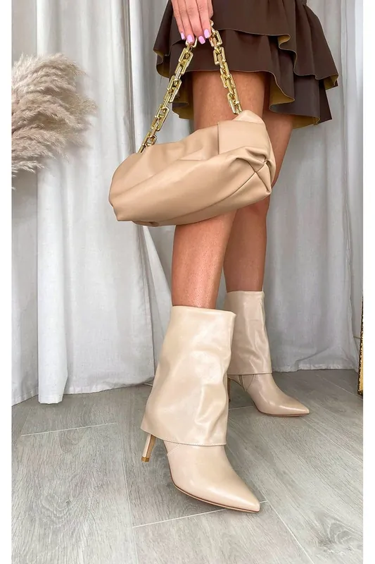 Aurora Heeled Ankle Boots - IKRUSH