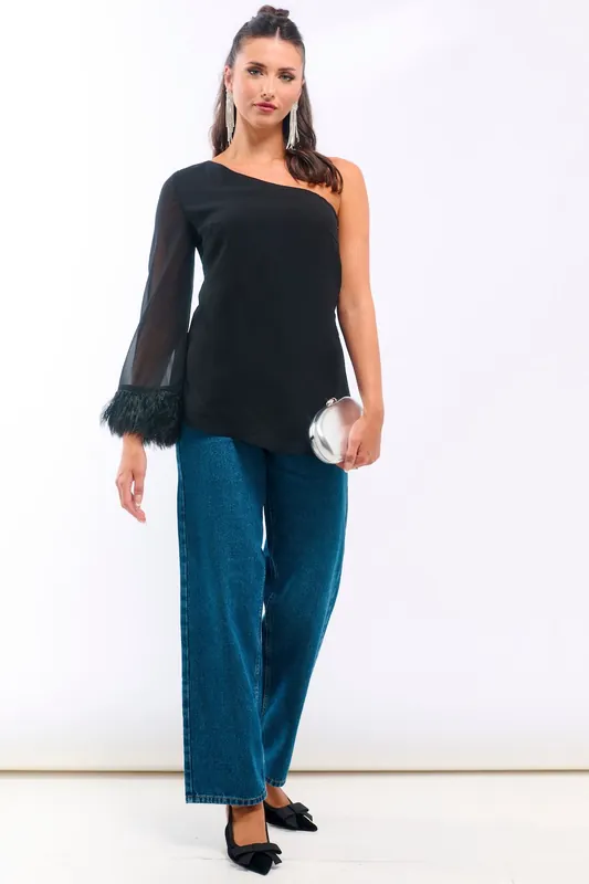 Feather Asymmetric Top - Needs No Label